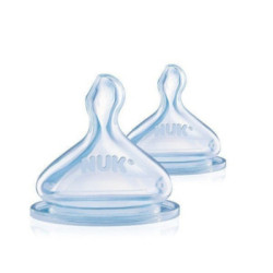 Tetina Nuk Fc+ 2L Silicona 2 Uds.