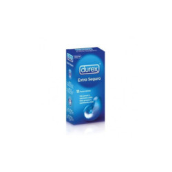 Preservativos Durex Profilactico Extra Seguro 12 Uds.