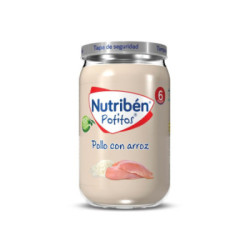 Nutribén Tarrito Pollo Con Arroz 235 G