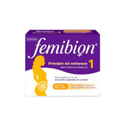 Femibion 1 Planificación Y Principio Del Embarazo Con Ácido Fólico 28 Comprimidos