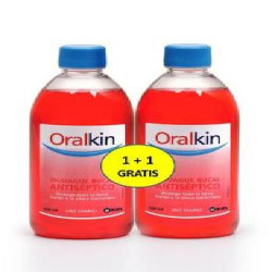 Oralkin Enjuage 500 Ml. Pack 2X1